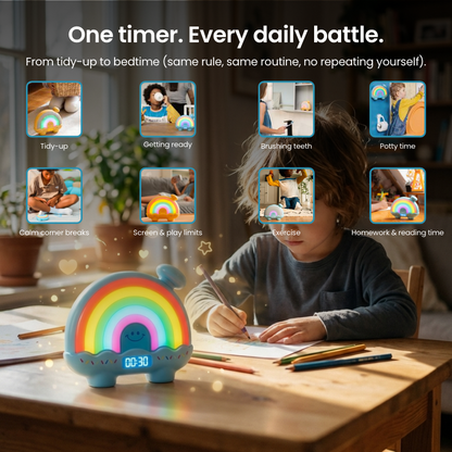 Rainbow Timer Pal - Visual Time Guidance