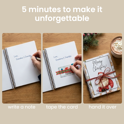 Christmas Gift Card Book