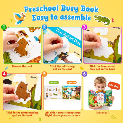 preschool montessori busy book